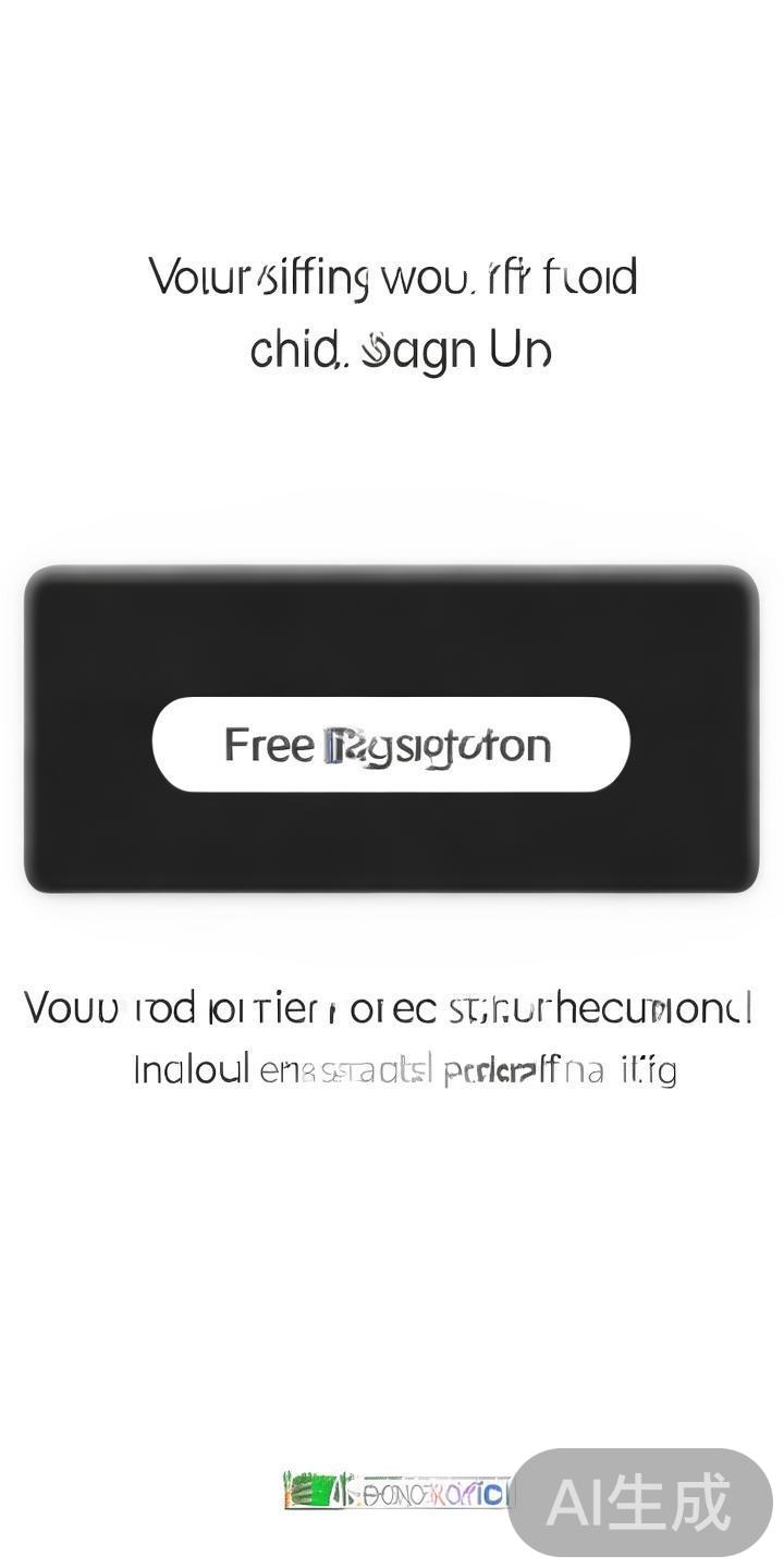 在首页显眼位置，通常会有“免费注册”或“立即注册”