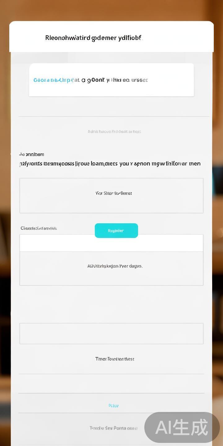 进入首页后，您会看到显著位置的“注册”按钮。点击后